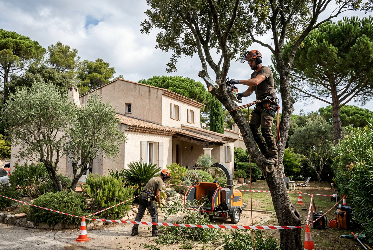 Élagage et Taille d'arbres à Hyères et sur la Presqu'île