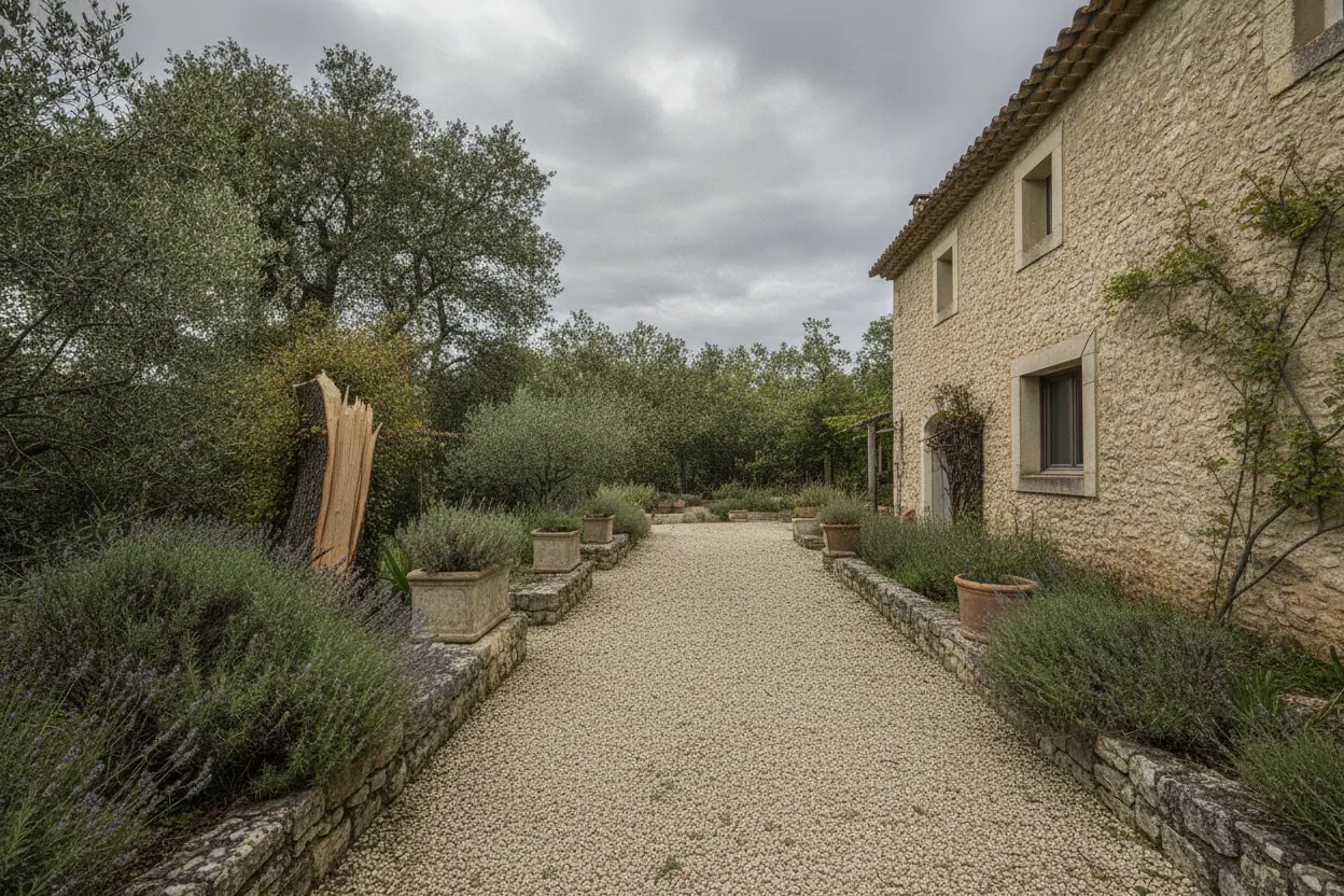 Grosse branche arrachée retirée en urgence, après l’intervention à Hyères